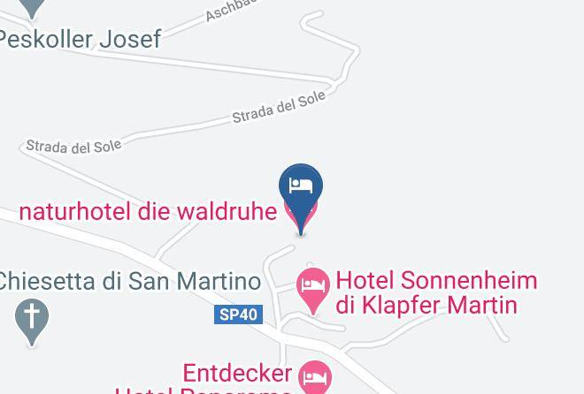 Bolzano - Naturhotel Die Waldruhe Maps