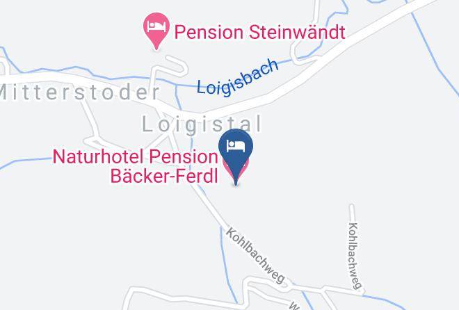 Kirchdorf An Der Krems - Naturhotel Pension Backer Ferdl Maps