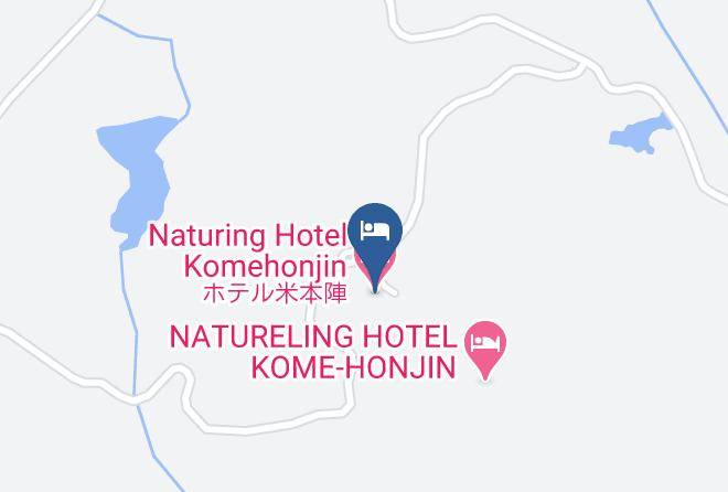 Joetsu City - Naturing Hotel Komehonjin Maps