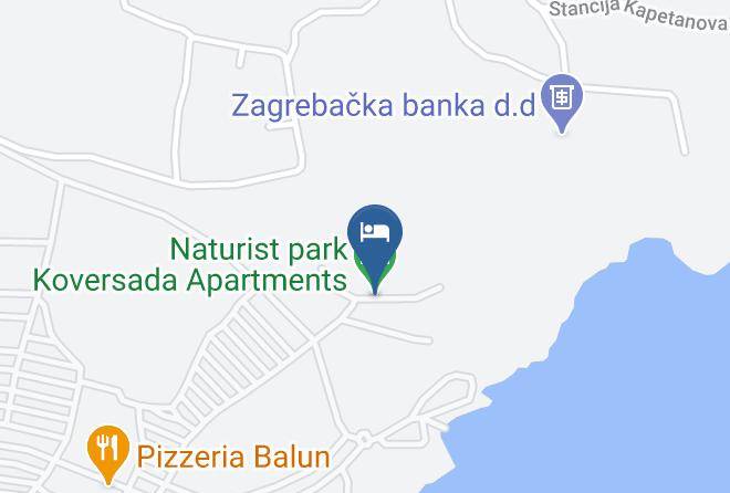 Vrsar - Naturist Park Koversada Apartments Maps