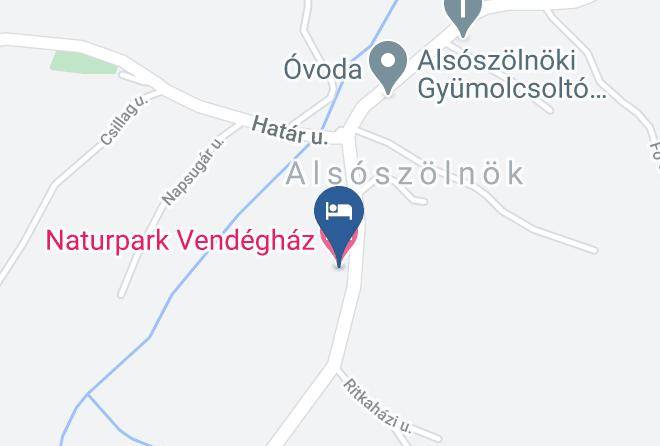 Alsoszolnok - Naturpark Vendeghaz Maps