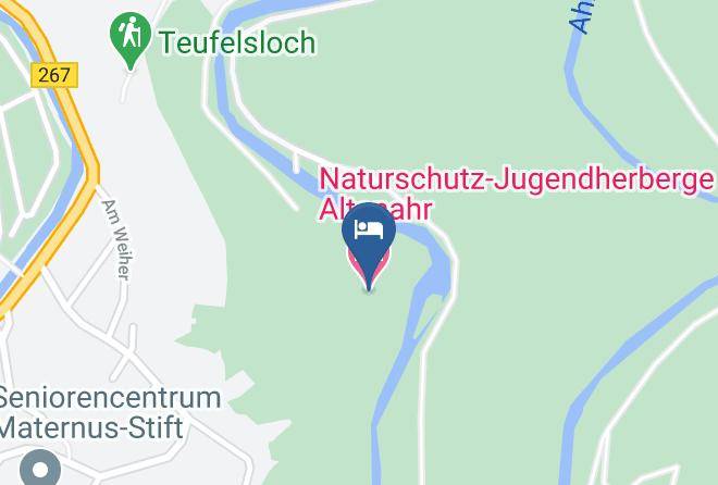 Ahrweiler - Naturschutz Jugendherberge Altenahr Maps