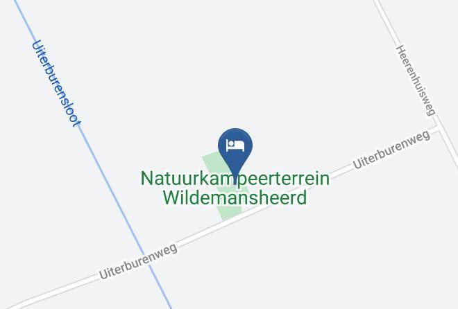 Midden Groningen - Natuurkampeerterrein Wildemansheerd Maps