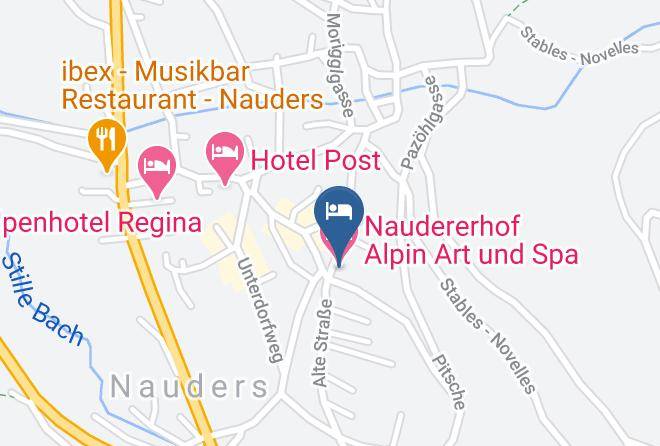 Landeck - Naudererhof Alpin Art Und Spa Hotel Maps