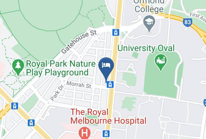 Melbourne - Naughtons Hotel Maps
