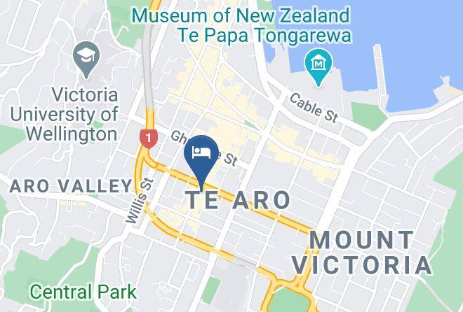 Wellington - Naumi Studio Hotel Wellington Maps