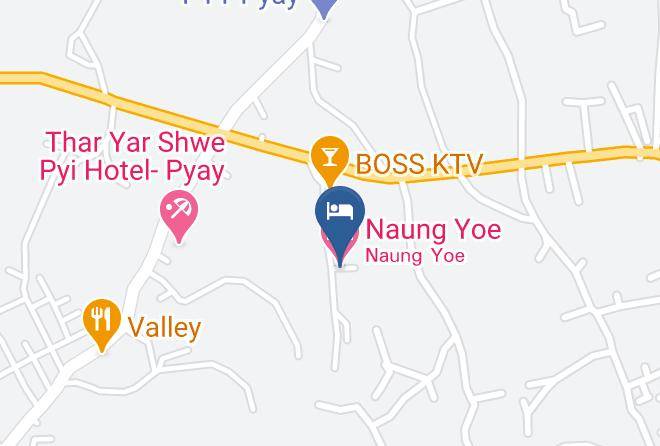 Pyay - Naung Yoe Hotel Maps
