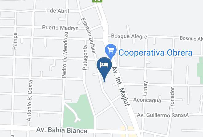 Monte Hermoso - Nauta Hotel Maps
