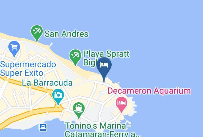 San Andres - Nauticus Hotel Maps