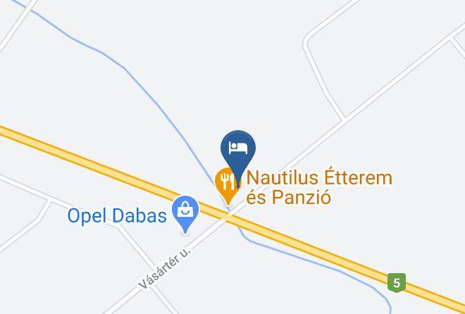 Dabas District - Nautilus Etterem Es Panzio Maps
