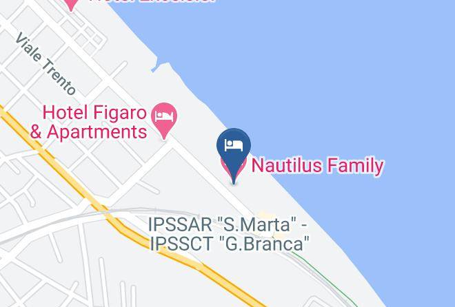 Pesaro And Urbino - Nautilus Family Hotel Maps