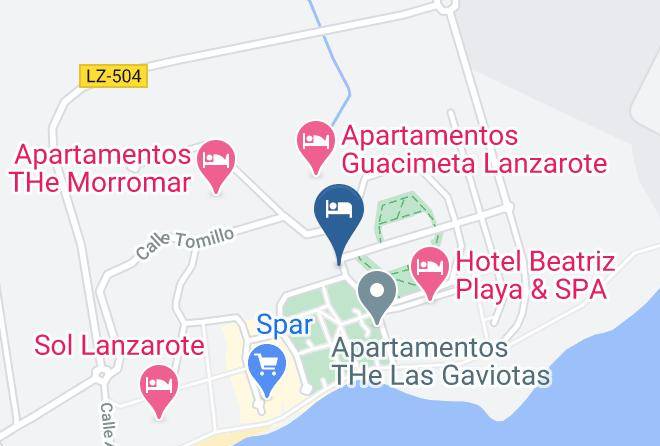 Nautilus Lanzarote Map