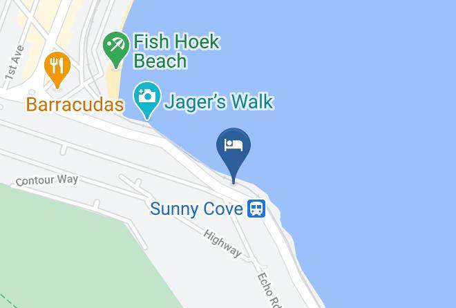 City Of Cape Town - Nautilus Lodge Maps