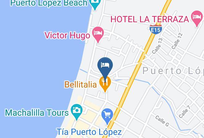 Puerto Lopez - Nautilus Lodge Maps