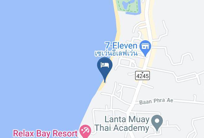 Amphoe Ko Lanta - Nautilus Resort Right On The Beach Maps