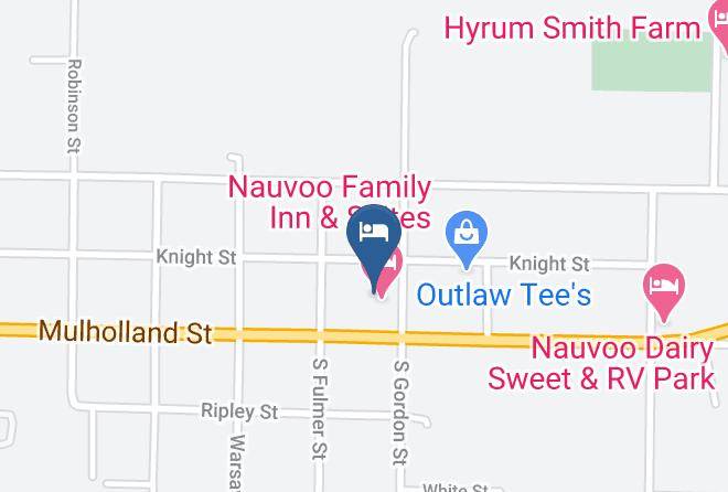 Hancock - Nauvoo Family Inn & Suites Maps