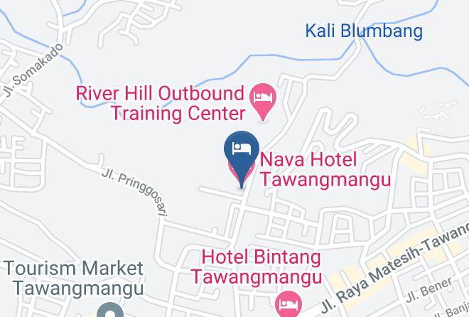 Karanganyar Regency - Nava Hotel Tawangmangu Maps