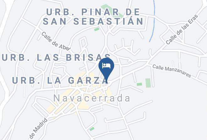 Madrid - Nava Real Restaurante Maps