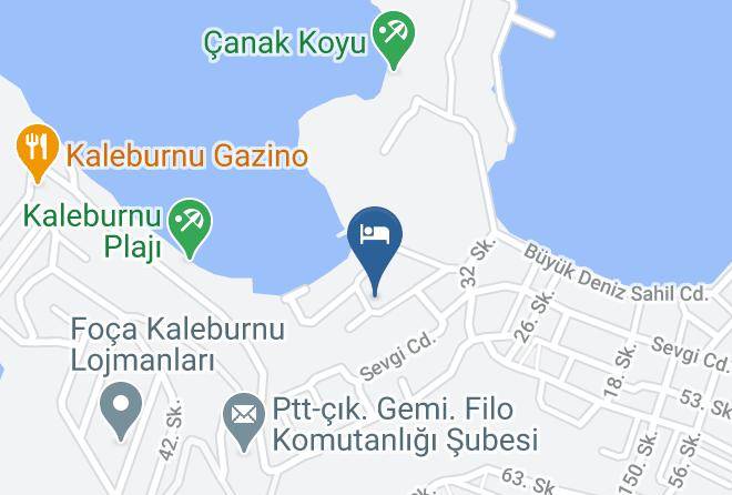 Foca - Navalia Otel Maps