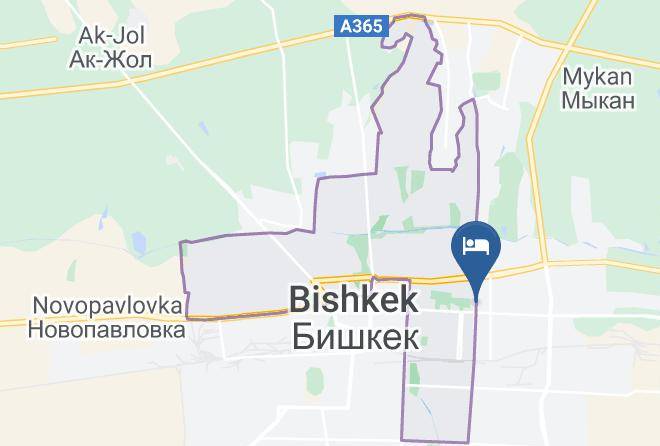 Bishkek - Navat Hotel Maps