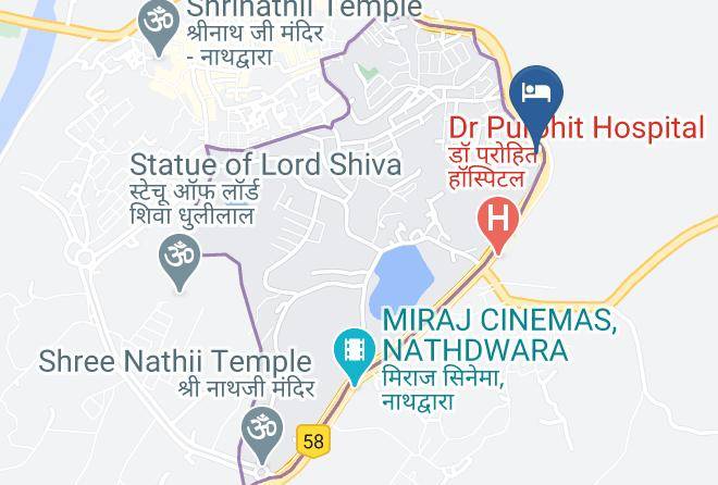 Nathdwara - Navdeep Resort Maps