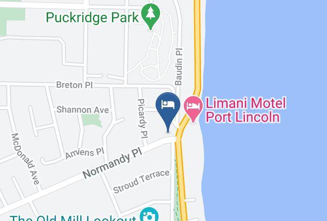 Port Lincoln - Navigators Motel Maps
