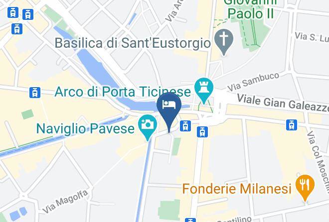 Navigli Darsena Milano Map