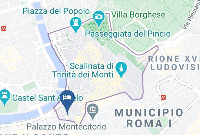 Navona Central Suites Map