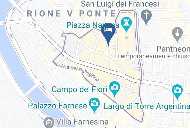 Rome - Navona Theatre Hotel Maps
