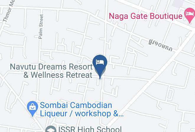 Navutu Dreams Resort & Wellness Retreat Karte - Siem Reap - Siem Reab Town