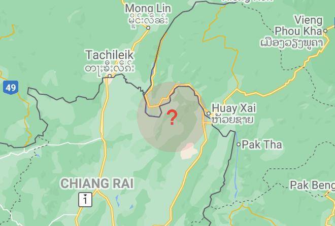 Amphoe Chiang Saen - Navy Gardent Maps