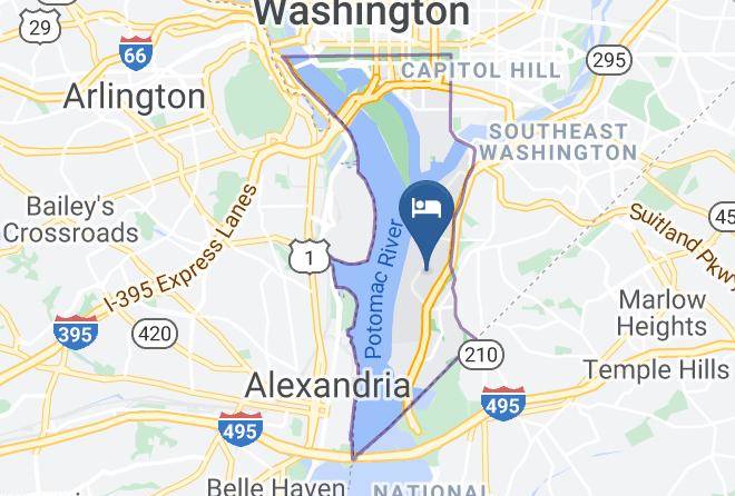 City Of Washington - Navy Gateway Inns And Suites Maps