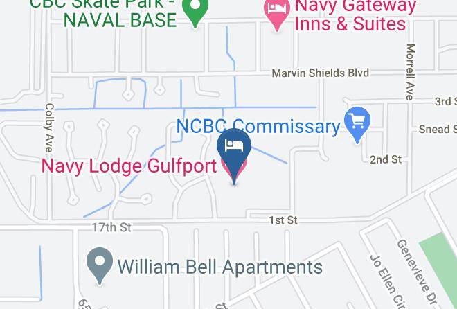 Harrison - Navy Lodge Gulfport Maps