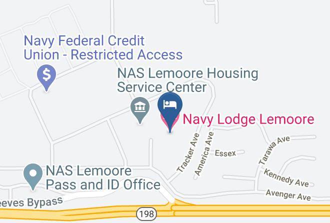 Kings - Navy Lodge Lemoore Maps