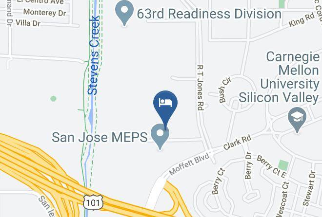 Santa Clara - Navy Lodge Moffett Field Maps