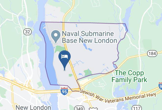 New London - Navy Lodge New London Maps