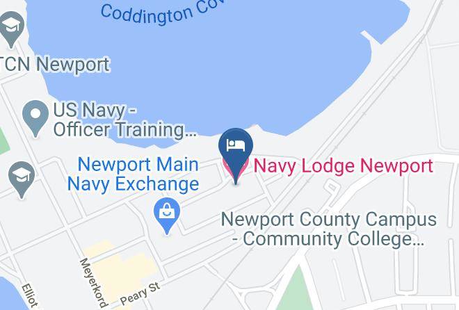 Newport - Navy Lodge Newport Maps