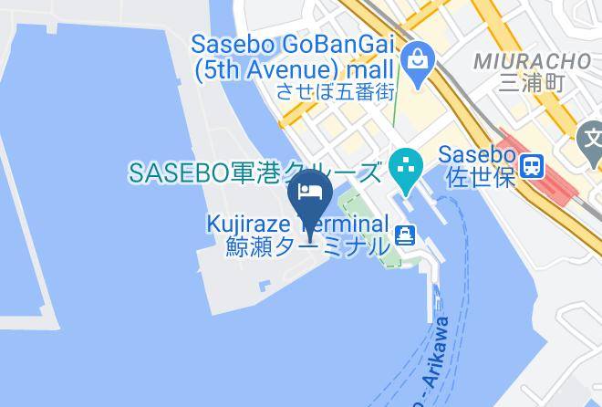 Sasebo City - Navy Lodge Sasebo Maps