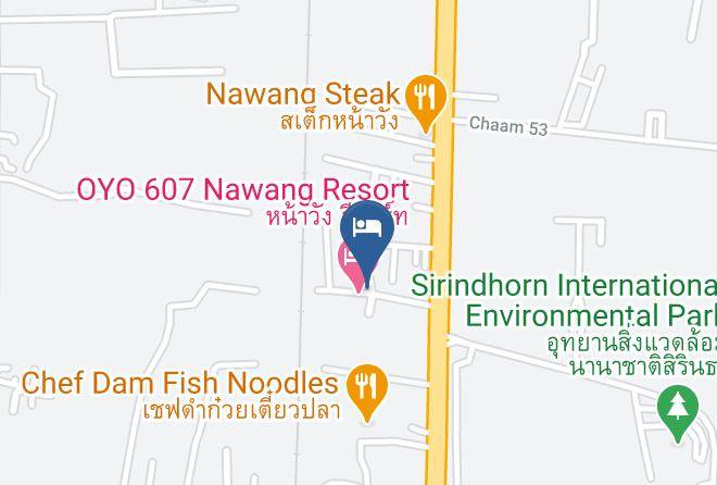 Amphoe Cha Am - Nawang Resort Maps