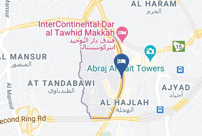 Mecca - Nawarat Al Shams Hotel Maps