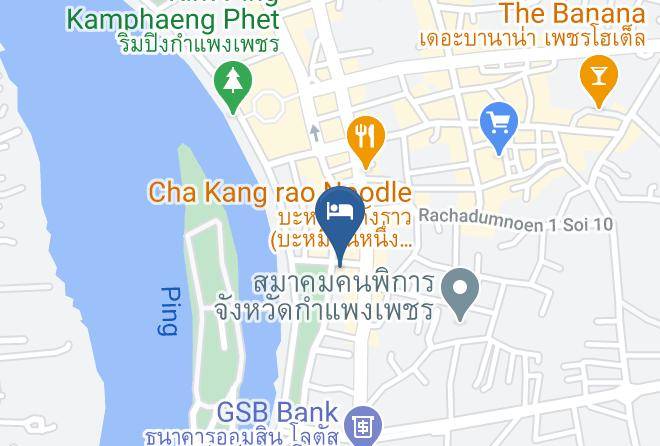 Amphoe Mueang Kamphaeng Phet - Nawarat Hotel Maps