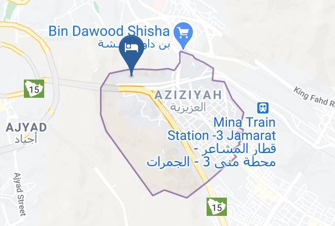 Mecca - Nawarat Manazil Kiram Maps