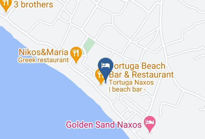 Naxos - Naxian On The Beach Maps