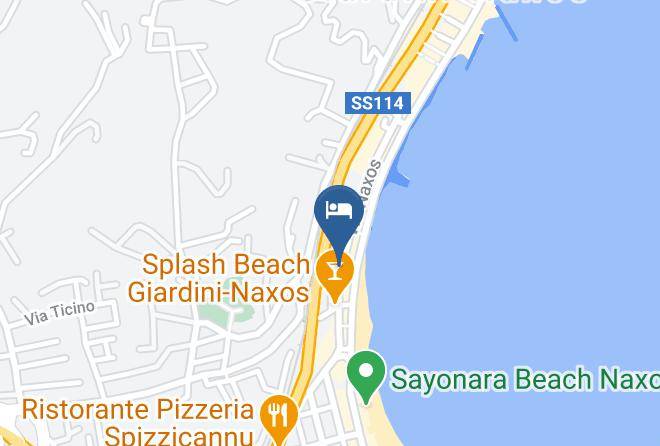 Messina - Naxos Holiday Maps