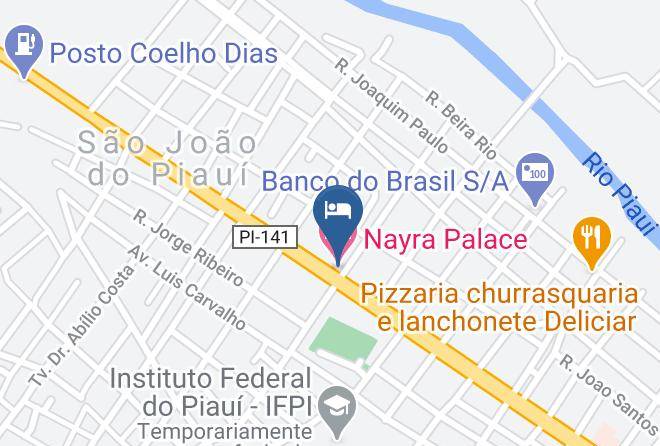 Sao Joao Do Piaui - Nayra Palace Hotel Maps