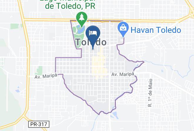 Toledo - Nayru Hotel Maps
