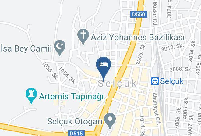 Selcuk - Nazhan Hotel & Cafe Maps