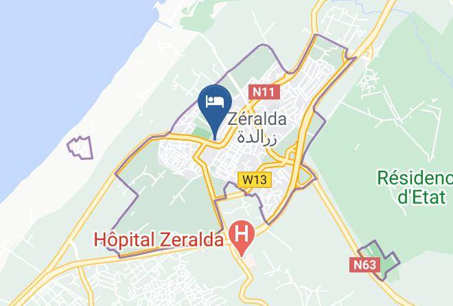 Algeria - Nazel El Yassamine Dortoir Maps