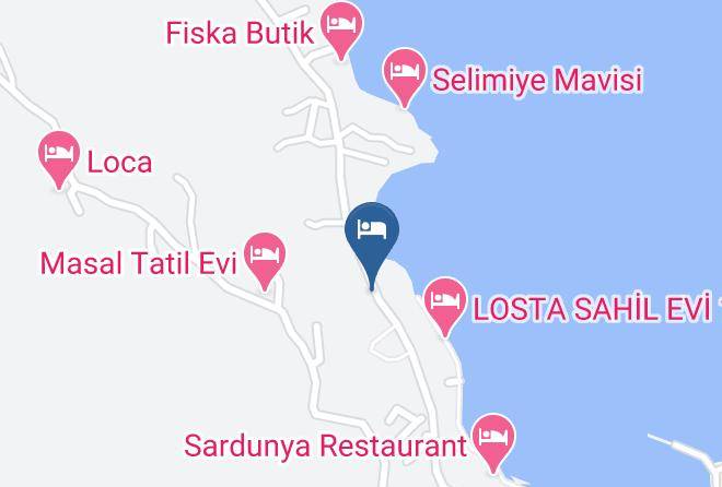 Mugla - Nazlican Pansiyon Maps