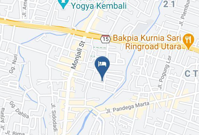 Sleman - Ndalem Nugraheni Maps